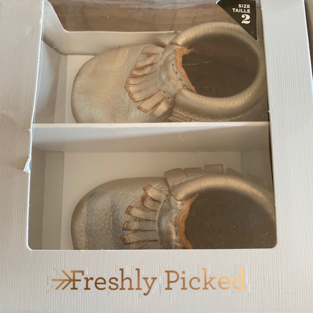 Freshly Picked Moccasins size 2